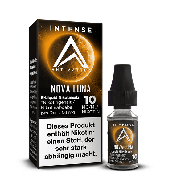 Liquid Nova Luna - Antimatter Intense Nikotinsalz 10mg Liquid Nova Luna - Antimatter Intense Nikotinsalz 10mg