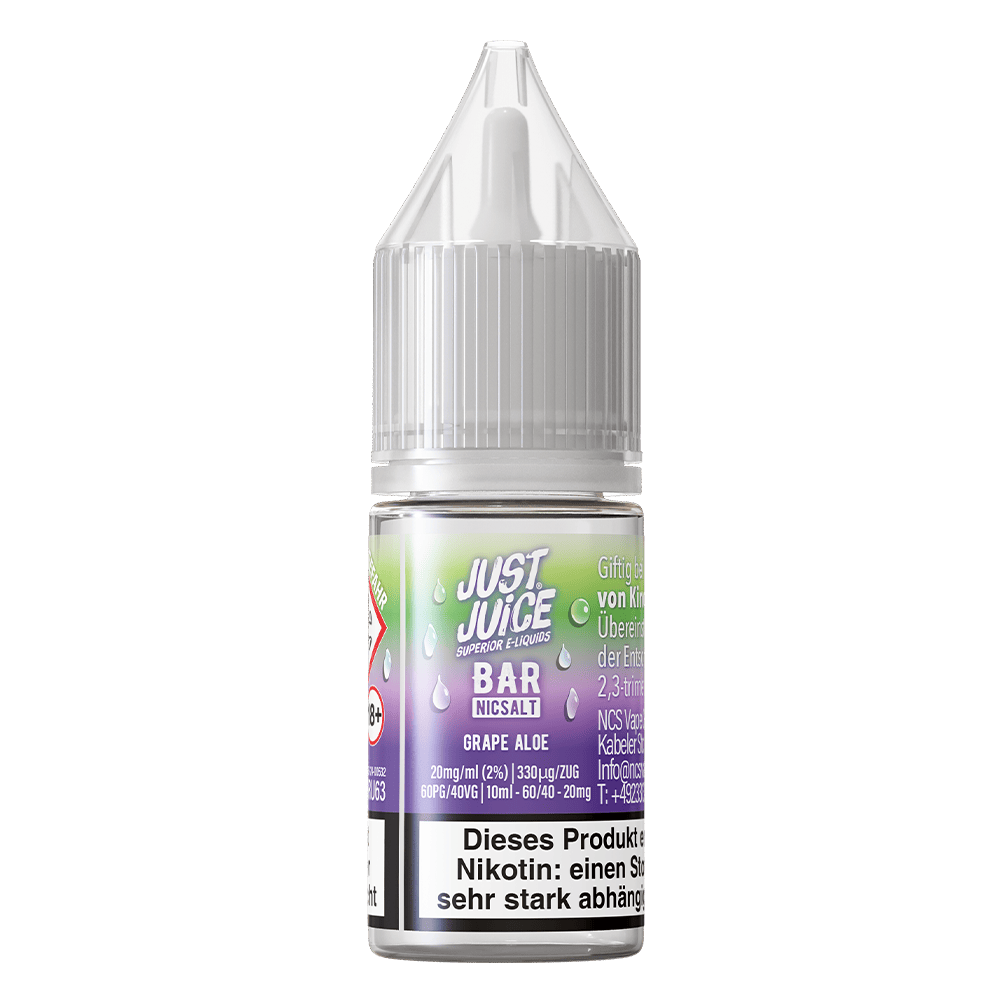 Liquid Grape Aloe - Just Juice Bar Nikotinsalz 20mg Liquid Grape Aloe - Just Juice Bar Nikotinsalz 20mg
