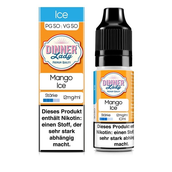 Liquid Mango Ice - Dinner Lady Liquid Mango Ice - Dinner Lady