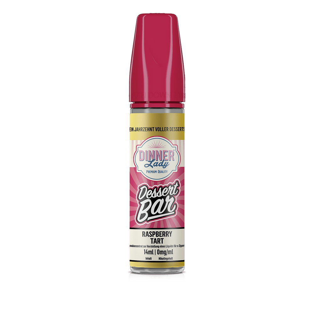 Dinner Lady Aroma Longfill - Raspberry Tart - 14ml in 60ml Flasche  C
