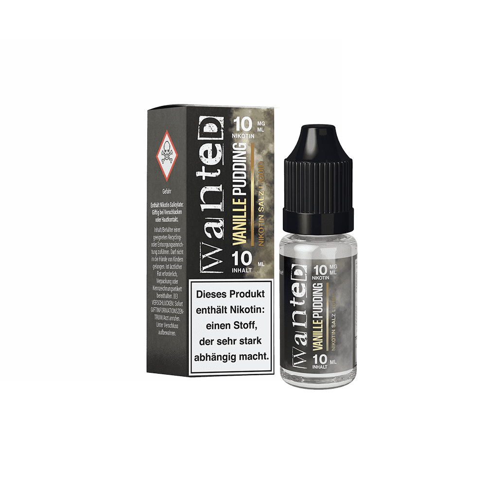 Liquid Vanillepudding - Wanted Overdosed Nikotinsalz 10mg