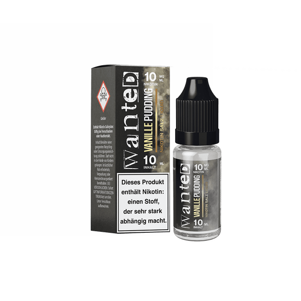 Liquid Vanillepudding - Wanted Overdosed Nikotinsalz 10mg