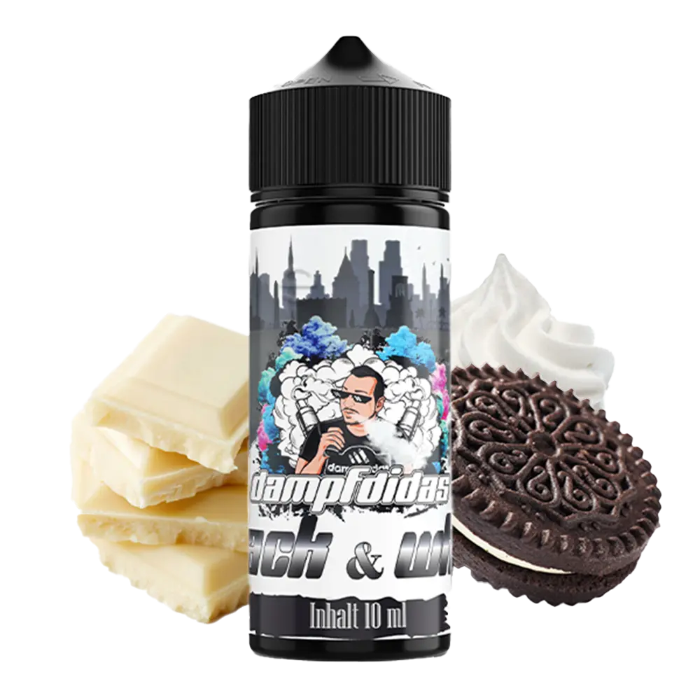 Aroma Black & White - Dampfdidas Aroma Black & White - Dampfdidas