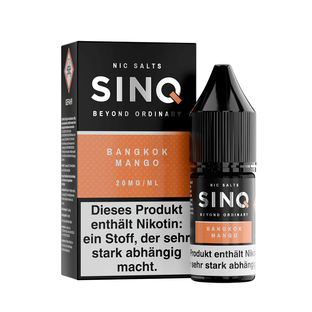 SINQ Nikotinsalz - Bangkok Mango - 10ml Liquid 20mg  C
