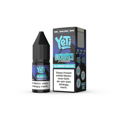 Liquid Blueberry Razz Ice - Yeti Overdosed Nikotinsalz 20mg