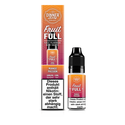 Liquid Mango Passion - Dinner Lady Fruit Full Nikotinsalz 20mg