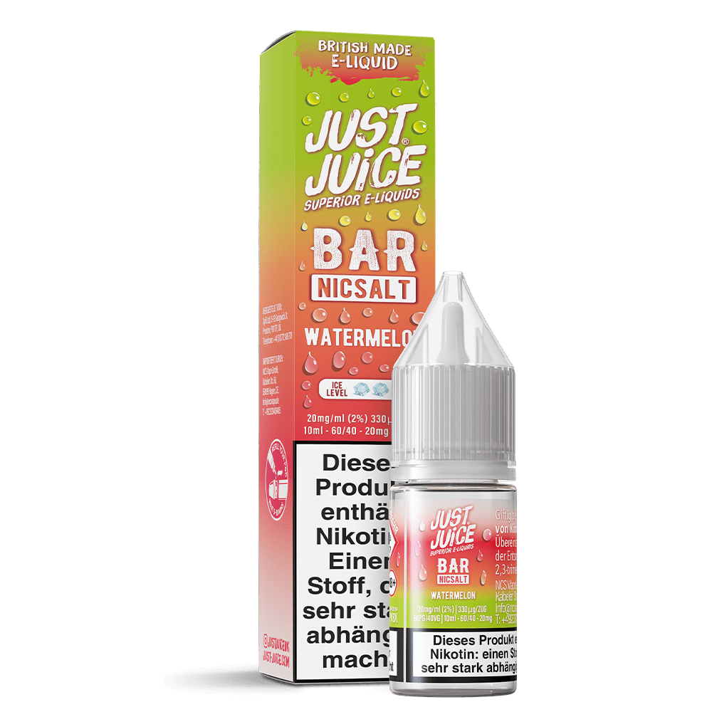 Liquid Watermelon - Just Juice Bar Nikotinsalz 20mg