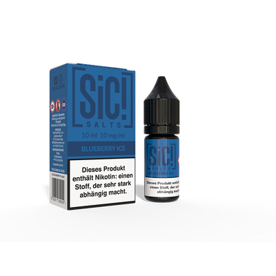 SIC Nikotinsalz Blueberry Ice 10ml Liquid 10mg SIC Nikotinsalz Blueberry Ice 10ml Liquid 10mg
