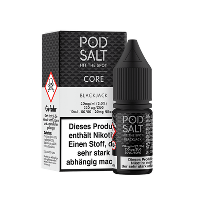 Liquid Blackjack - Pod Salt Core Nikotinsalz 20mg Liquid Blackjack - Pod Salt Core Nikotinsalz 20mg