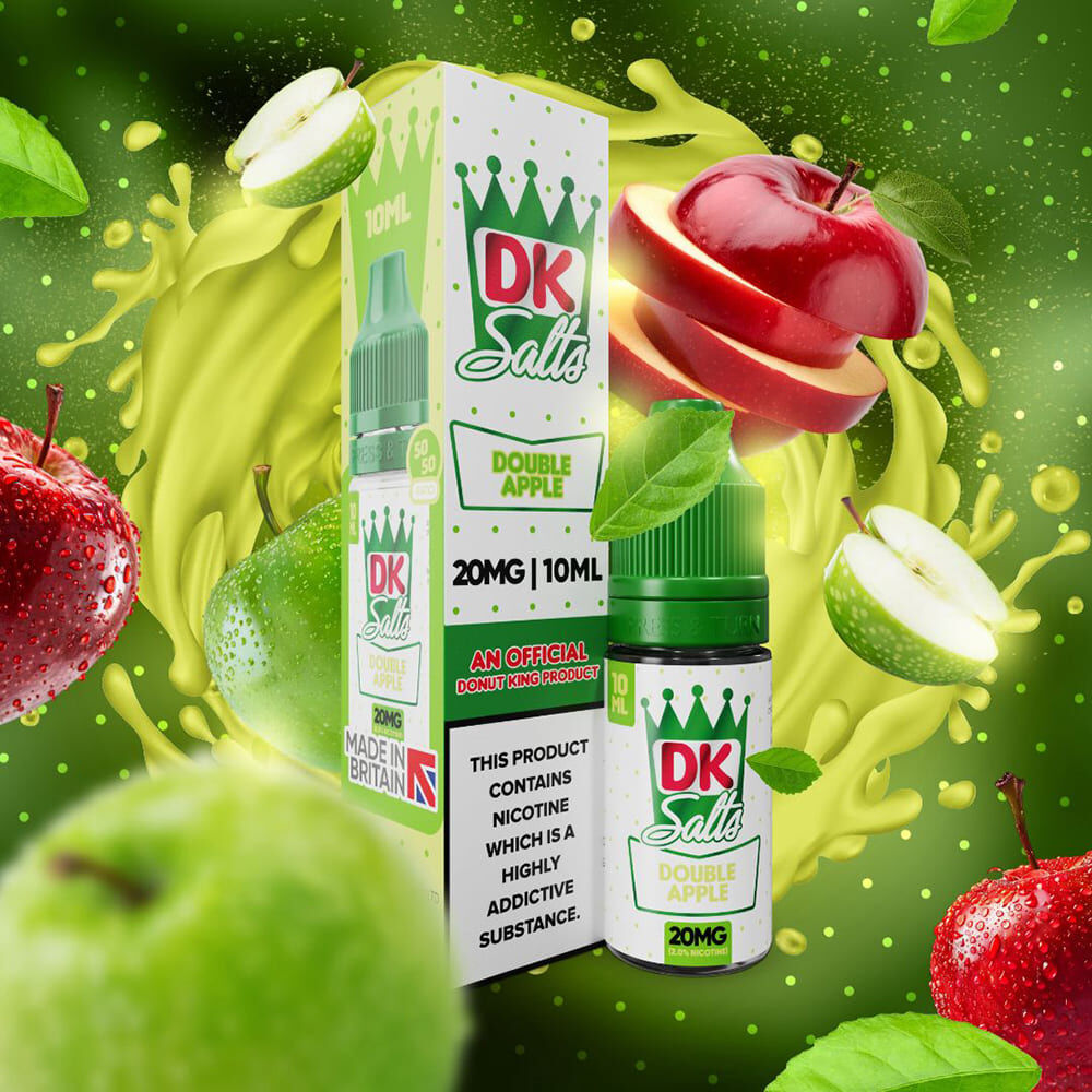 DK Salts Nikotinsalz - Double Apple - Liquid 20mg 10ml  C