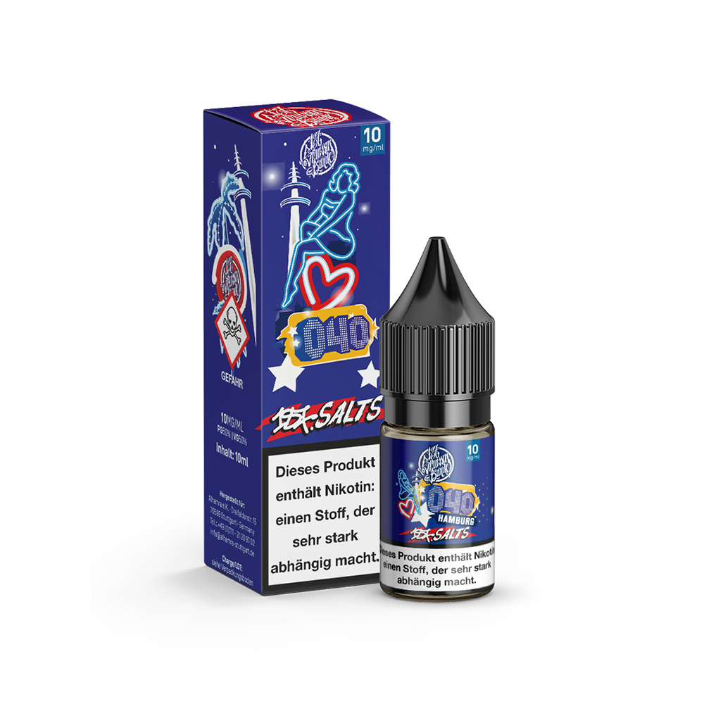 187 Strassenbande Nikotinsalz - 040 Hamburg - 10ml Liquid 10mg  C