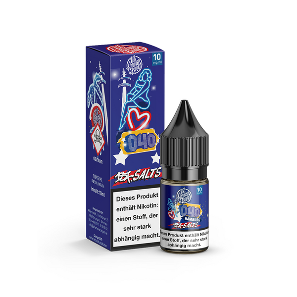 187 Strassenbande Nikotinsalz - 040 Hamburg - 10ml Liquid 10mg  C