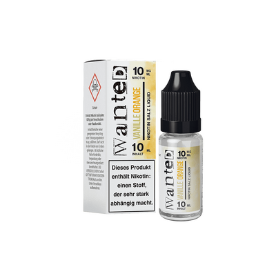 Liquid Vanille Orange - Wanted Overdosed Nikotinsalz
