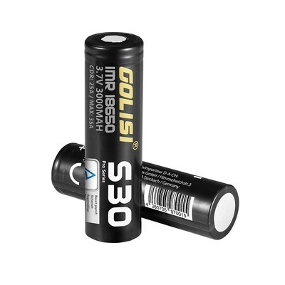 Golisi S30 Akku 18650 3000mAh/25A Golisi S30 Akku 18650 3000mAh/25A