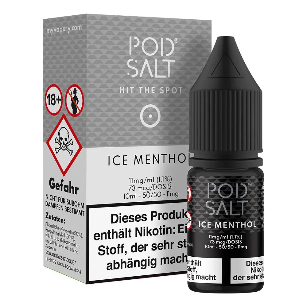 Liquid Ice Menthol - Pod Salt Core Nikotinsalz 11mg Liquid Ice Menthol - Pod Salt Core Nikotinsalz 11mg