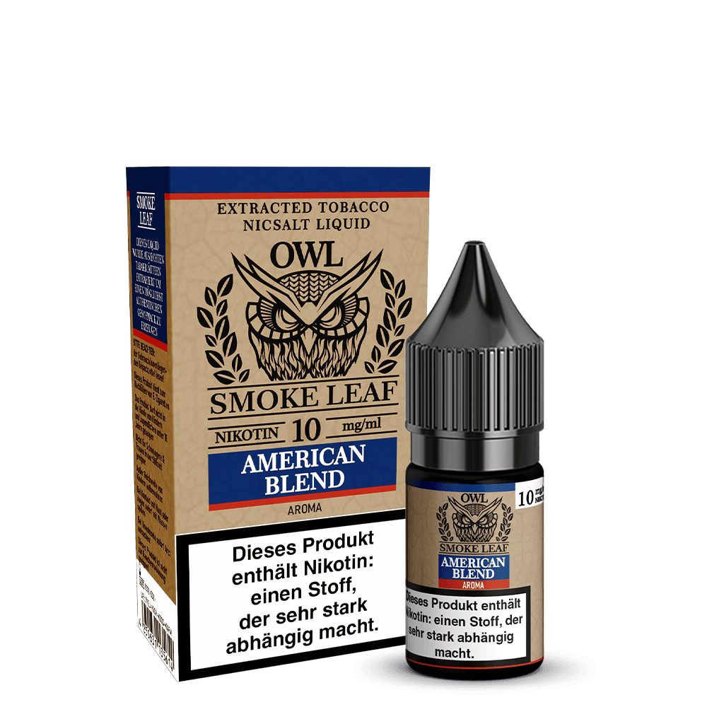 OWL Smoke Leaf Nkotinsalz - American Blend Tobacco - 10mg