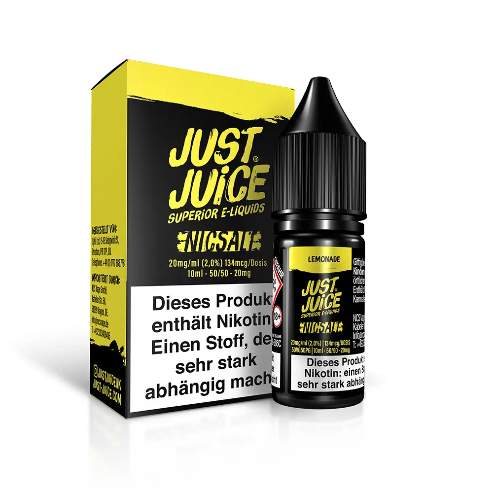 Just Juice Nikotinsalz - Lemonade - 10ml 20mg 