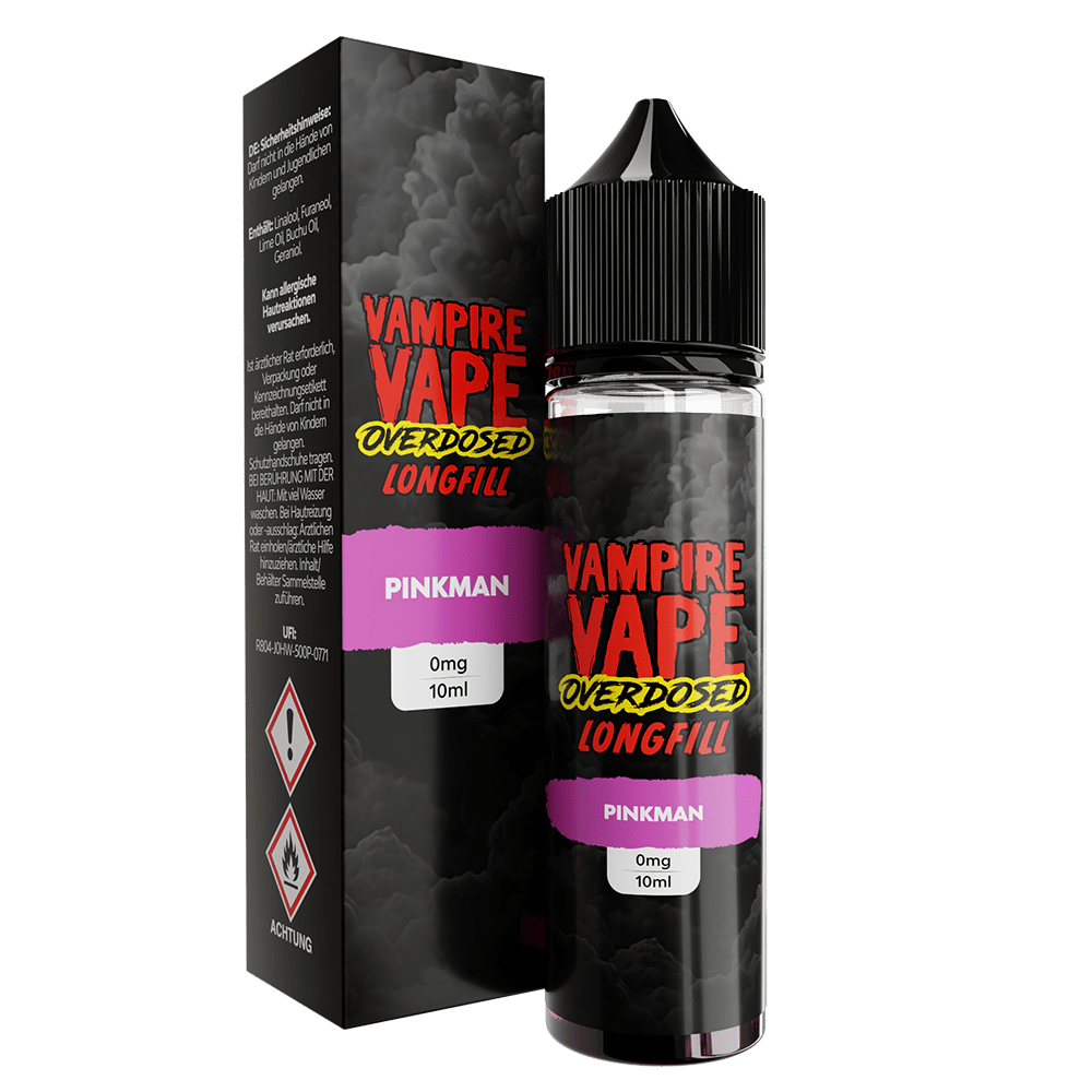 Vampire Vape Longfill - Overdose Pinkman - 10ml Aroma in 60ml Flasche  C