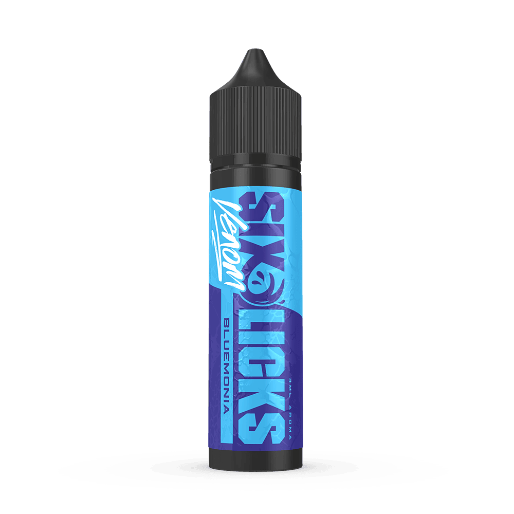 Six Licks Venom Longfill - Bluemonia - 4ml in 60ml Flasche