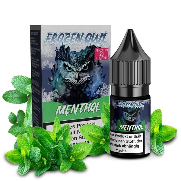Liquid Menthol - Frozen OWL Nikotinsalz Liquid Menthol - Frozen OWL Nikotinsalz