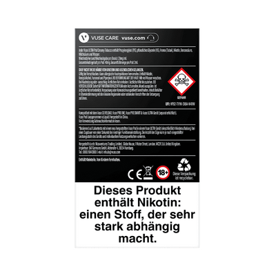 2x Vuse Ultra Pods Creamy Tobacco 20mg