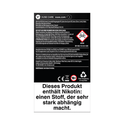 2x Vuse Ultra Pods Lemon & Lime 20mg