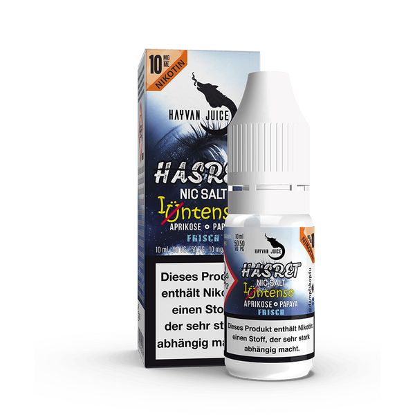 Hayvan Juice Intense Nikotinsalz - Hasret - Liquid 10mg Hayvan Juice Intense Nikotinsalz - Hasret - Liquid 10mg