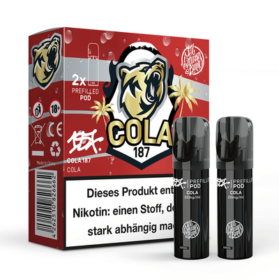 187 Strassenbande Pod Cola 187 20mg Nikotinsalz 2ml 187 Strassenbande Pod Cola 187 20mg Nikotinsalz 2ml