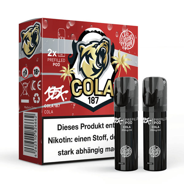 187 Strassenbande Pod Cola 187 20mg Nikotinsalz 2ml 187 Strassenbande Pod Cola 187 20mg Nikotinsalz 2ml