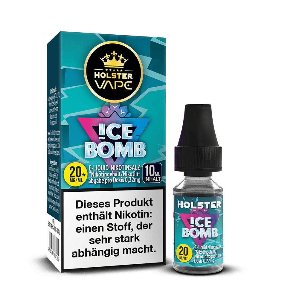 Holster Nikotinsalz - Ice Bomb - Liquid 20mg
