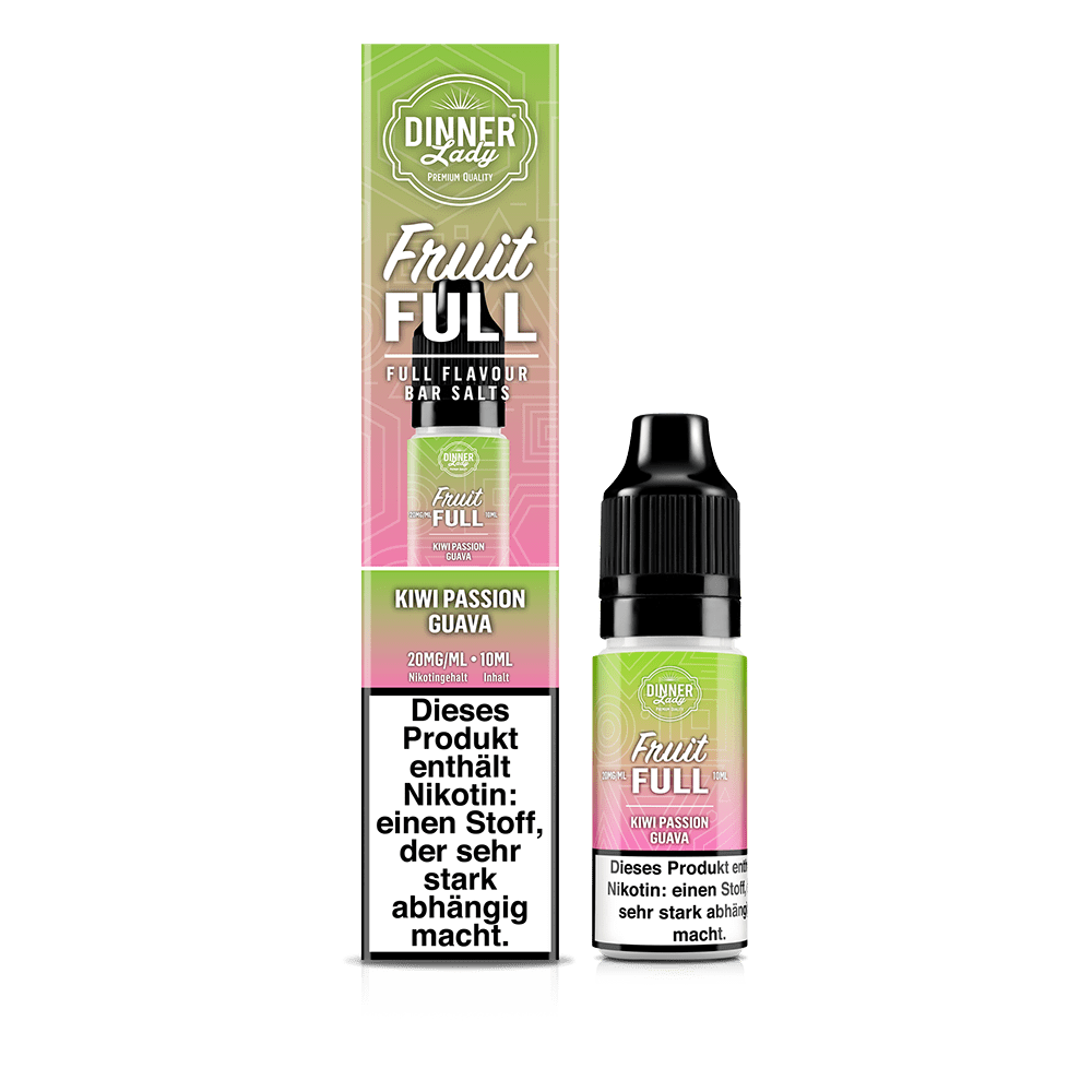 Liquid Kiwi Passion Guava - Dinner Lady Fruit Full Nikotinsalz Liquid Kiwi Passion Guava - Dinner Lady Fruit Full Nikotinsalz