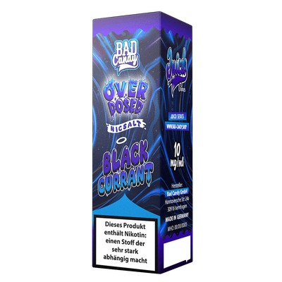 Liquid Blackcurrant Lemonade - Bad Candy Nikotinsalz 20mg Liquid Blackcurrant Lemonade - Bad Candy Nikotinsalz 20mg