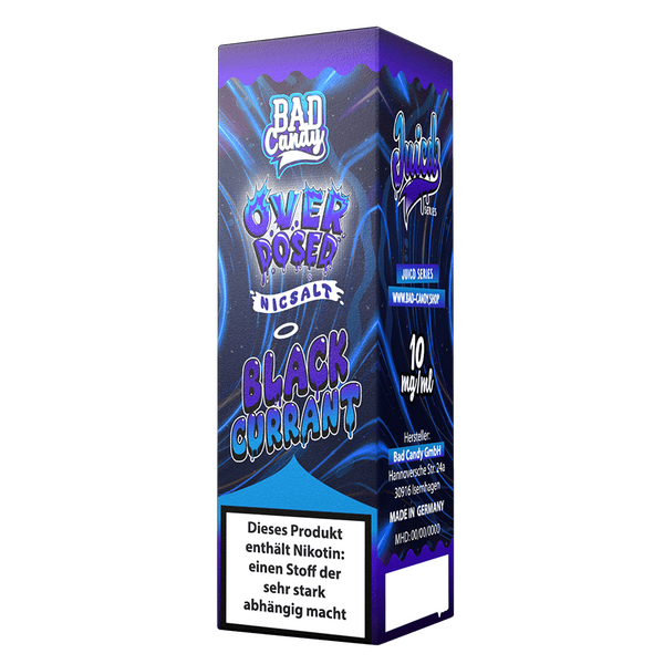 Liquid Blackcurrant Lemonade - Bad Candy Nikotinsalz 20mg Liquid Blackcurrant Lemonade - Bad Candy Nikotinsalz 20mg