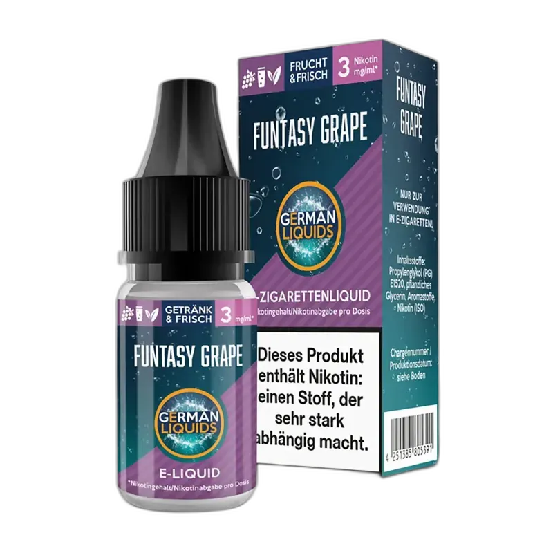 German Liquids Funtasy Grape 3mg