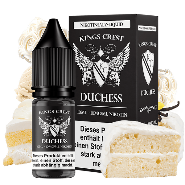 Kings Crest Nikotinsalz - Duchess - 10mg Kings Crest Nikotinsalz - Duchess - 10mg