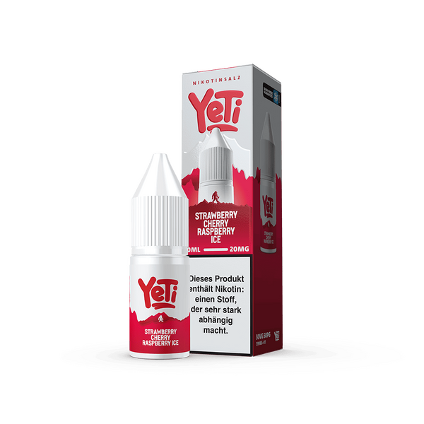 Liquid Strawberry Cherry Raspberry Ice - Yeti Summit Nikotinsalz 20mg
