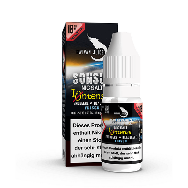Hayvan Juice Intense Nikotinsalz - Sonsuz - Liquid 18mg Hayvan Juice Intense Nikotinsalz - Sonsuz - Liquid 18mg