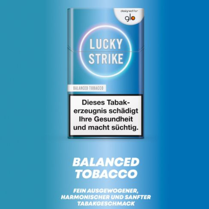 Lucky Strike for glo™ Balanced Tobacco Lucky Strike for glo™ Balanced Tobacco