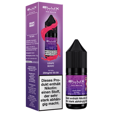 Liquid Grape Berry - Elux Nikotinsalz 20mg Liquid Grape Berry - Elux Nikotinsalz 20mg