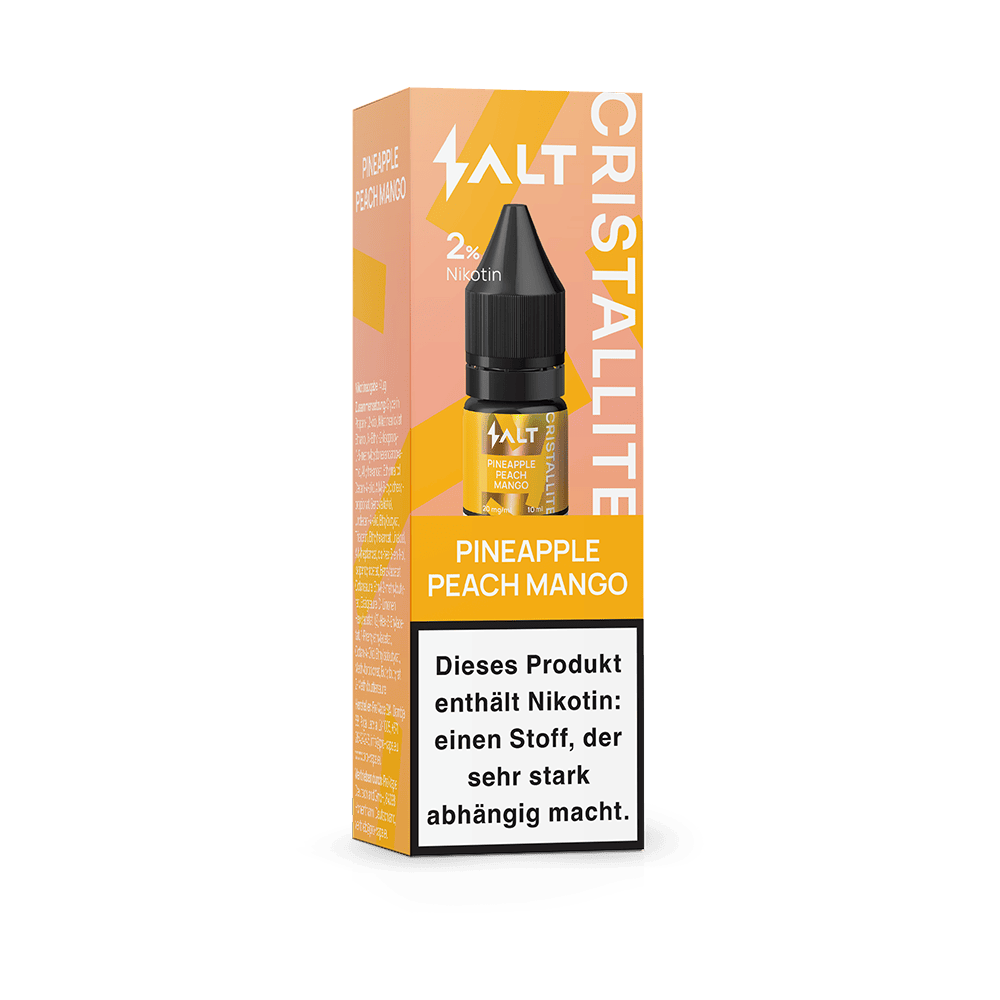 SALT Cristallite Nikotinsalz - Pineapple Peach Mango - 10ml Liquid 20mg  C