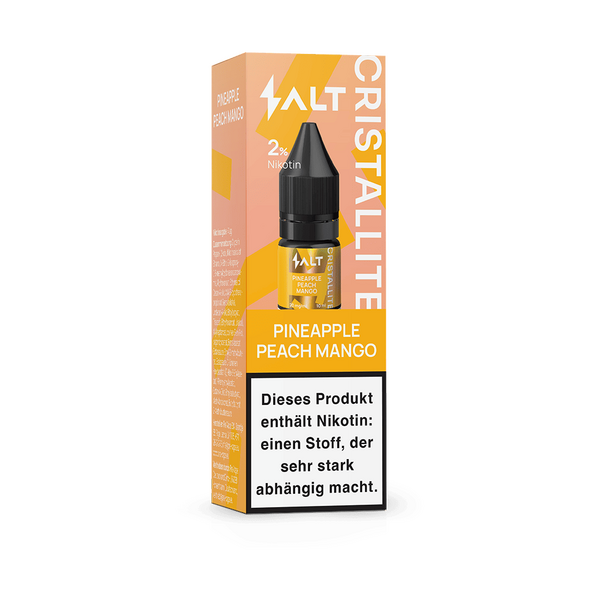 SALT Cristallite Nikotinsalz - Pineapple Peach Mango - 10ml Liquid 20mg  C