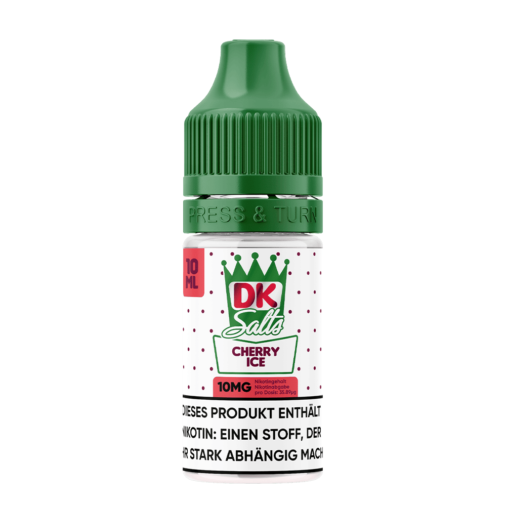 DK Salts Nikotinsalz - Cherry Ice - Liquid 10mg 10ml  C