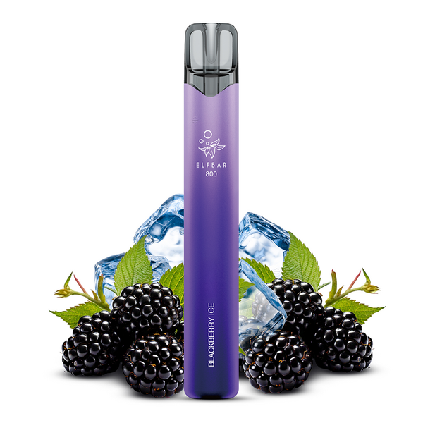 Elfbar 800 Einweg E-Zigarette - Blackberry Ice - 0mg  C