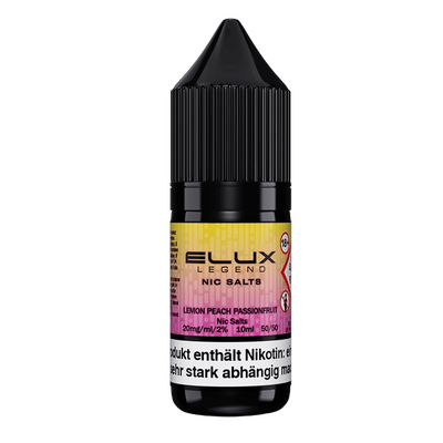 Liquid Lemon Peach Passion - Elux Nikotinsalz 10mg