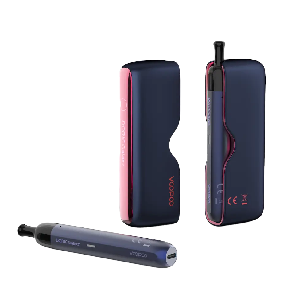 Voopoo Doric Galaxy Pod Kit mit Powerbank Leaden Red