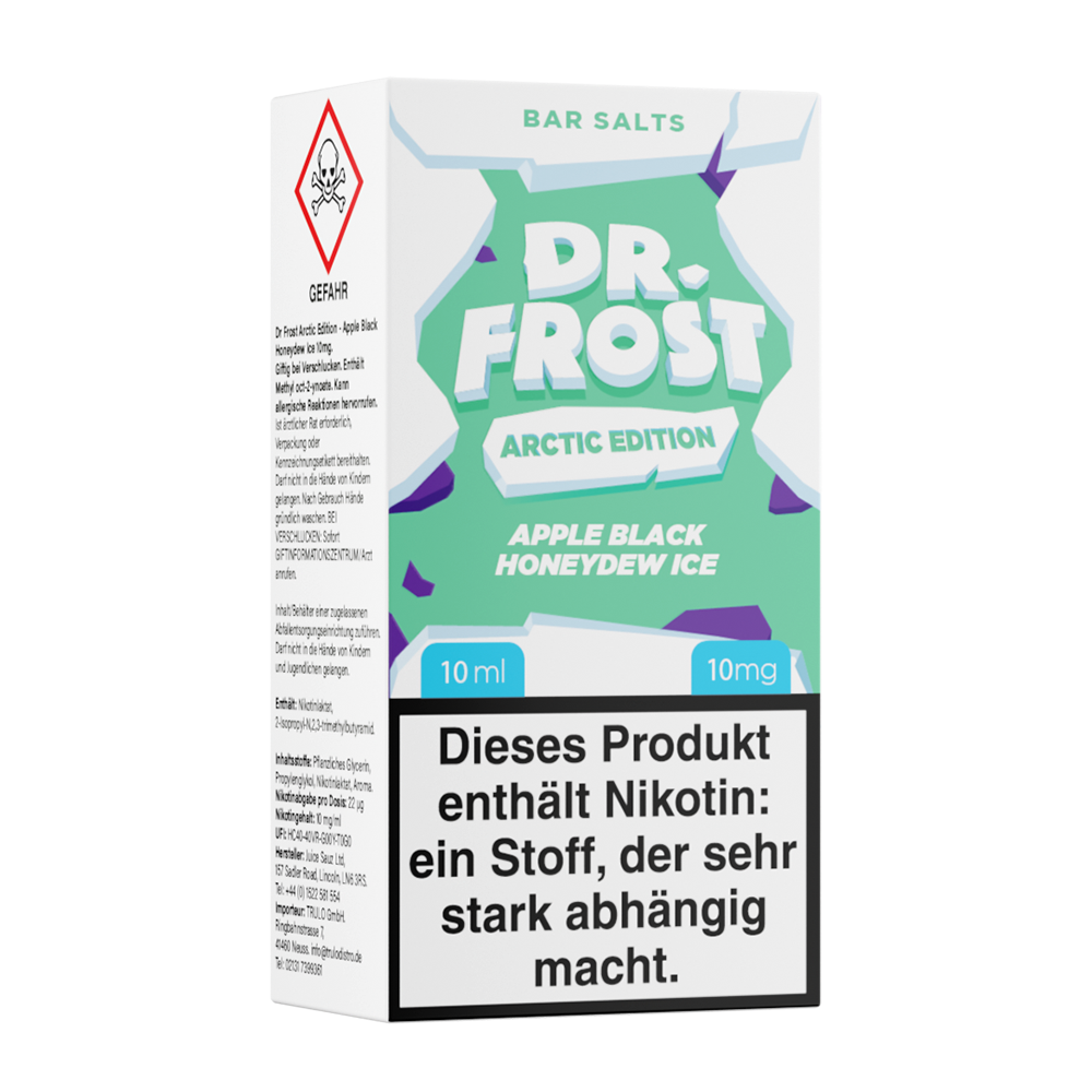 Liquid Apple Black Honeydew Ice - Dr. Frost Nikotinsalz