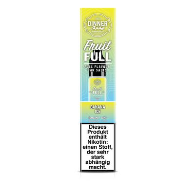 Liquid Banana Ice - Dinner Lady Fruit Full Nikotinsalz 10mg