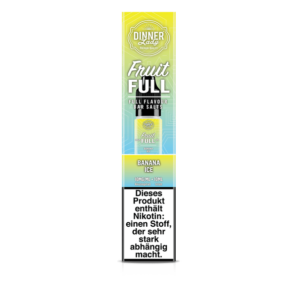 Liquid Banana Ice - Dinner Lady Fruit Full Nikotinsalz 10mg