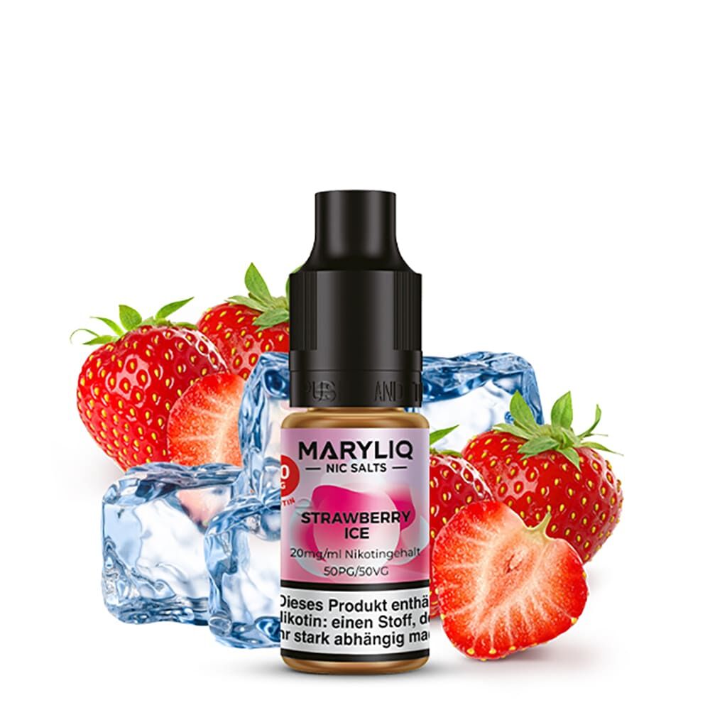 Liquid Strawberry Ice - Maryliq Nikotinsalz Liquid Strawberry Ice - Maryliq Nikotinsalz