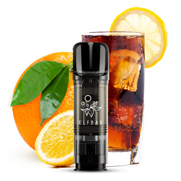 Elfbar Elfa Einweg Pod Cola & Orange 20mg Nikotinsalz 2ml Elfbar Elfa Einweg Pod Cola & Orange 20mg Nikotinsalz 2ml